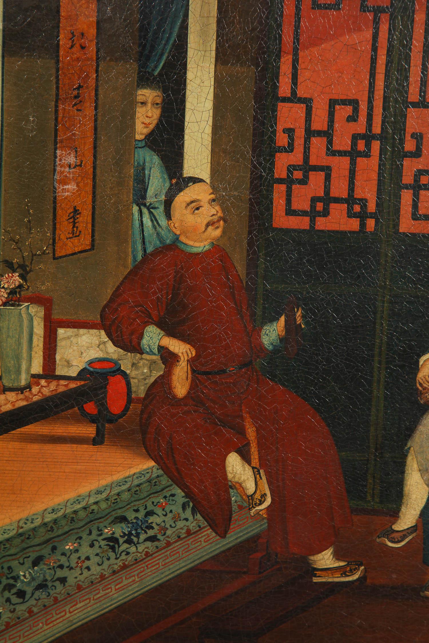 chinese export painting