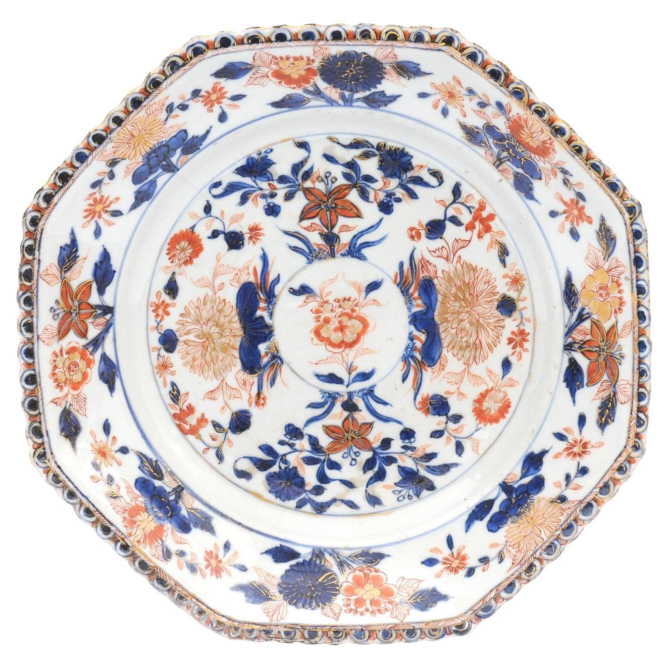 Chinese Export Imari Charger, 18th Century For Sale