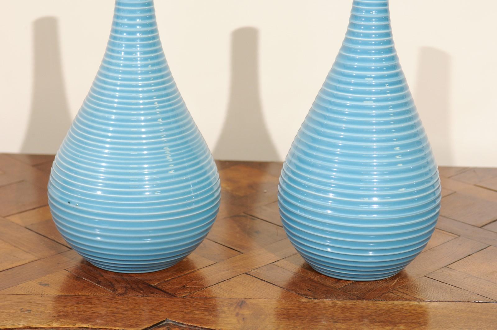 20th Century Chinese Export Long Neck Vase