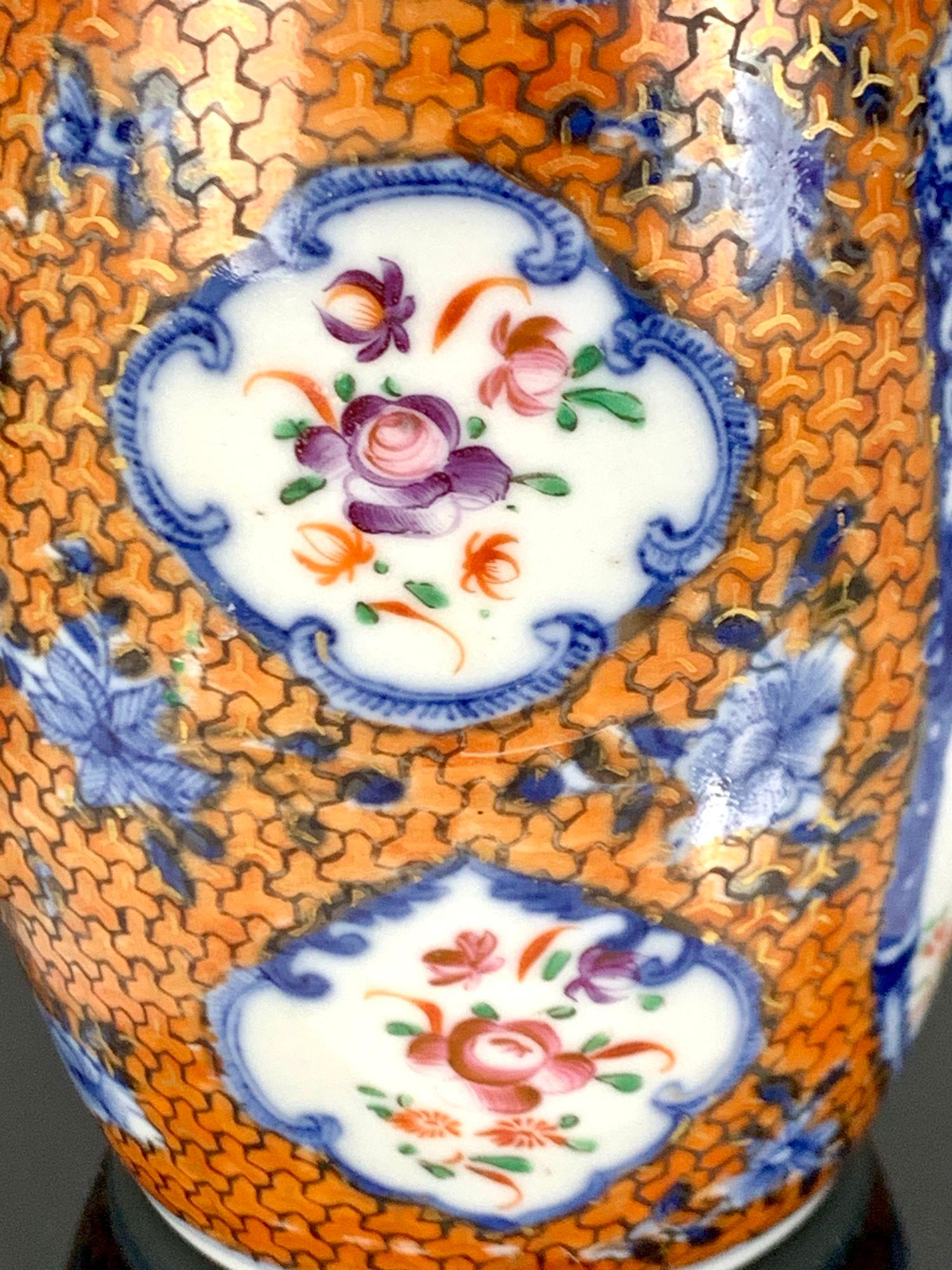 Porcelaine Tasse d'exportation chinoise peinte à la main, milieu du 19e siècle, vers 1860 en vente