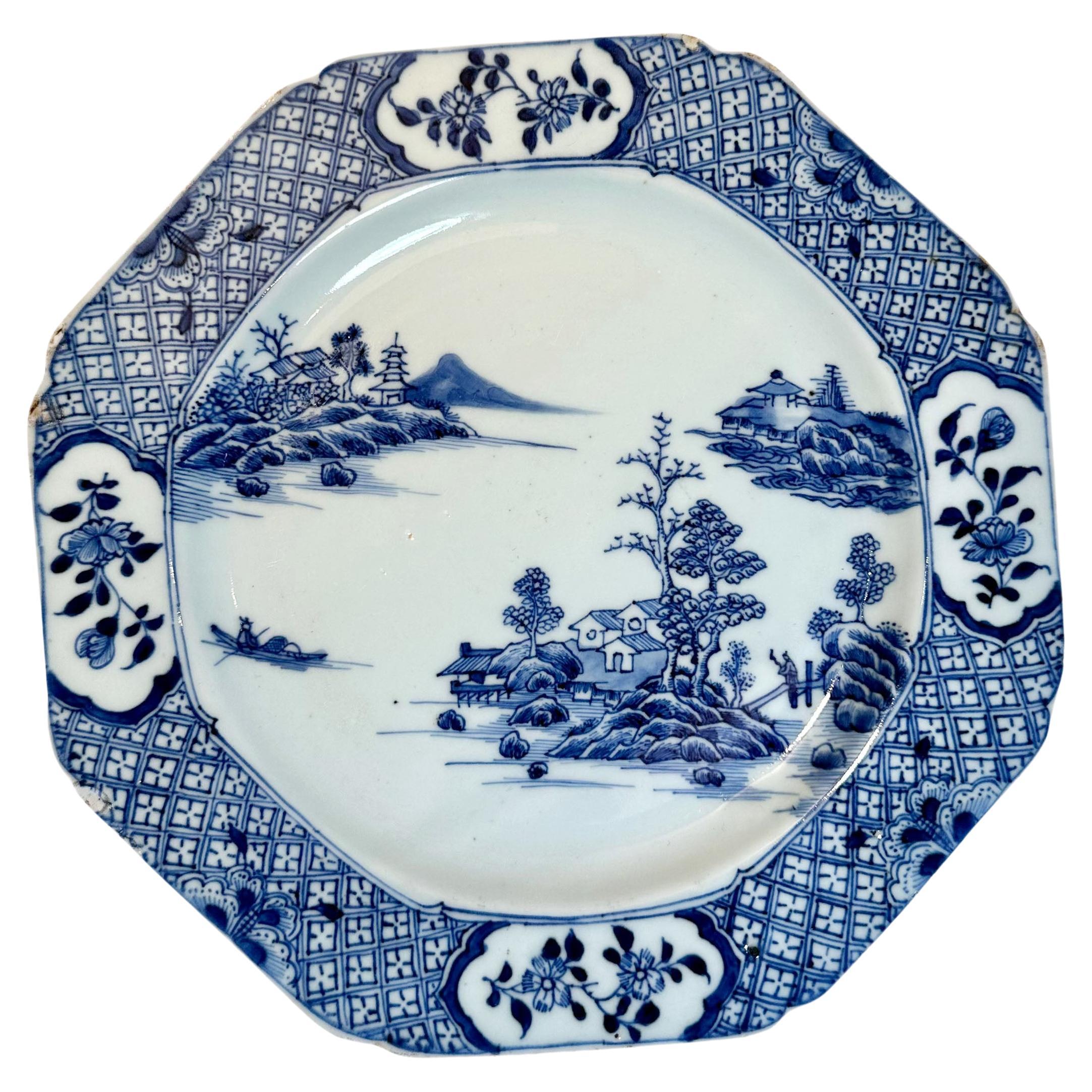 Plato chino de exportación Siglo XVIII