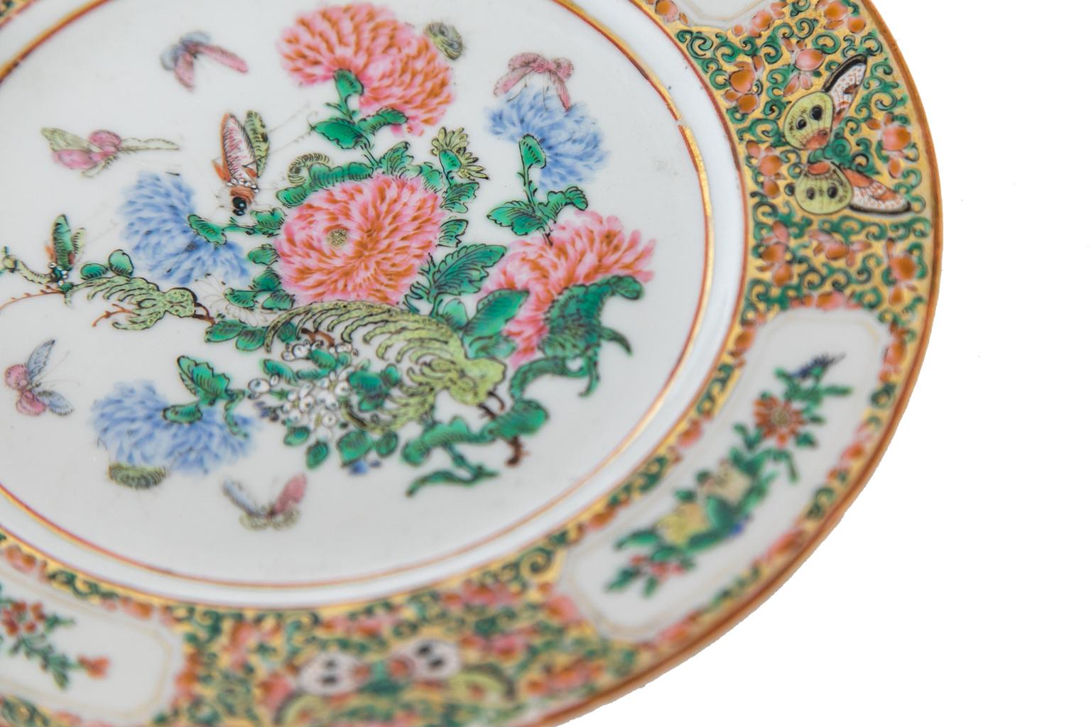 Late 19th Century Chinese Export Plate