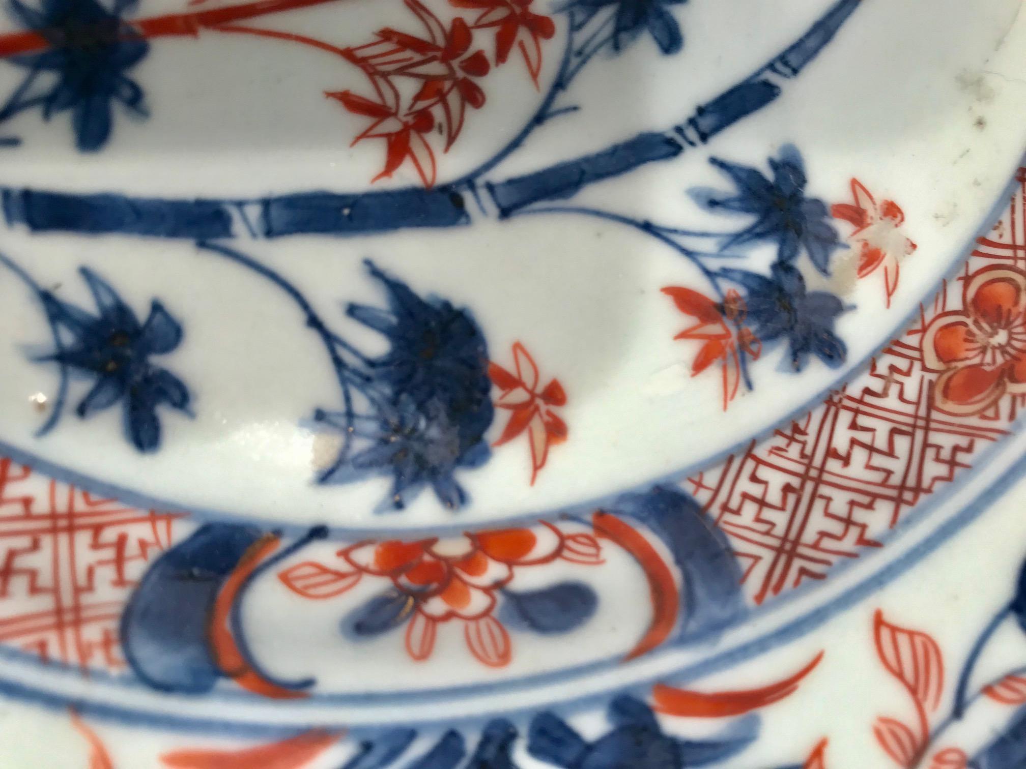  Chinese Export Plate in the Imari Taste In Good Condition In West Palm Beach, FL