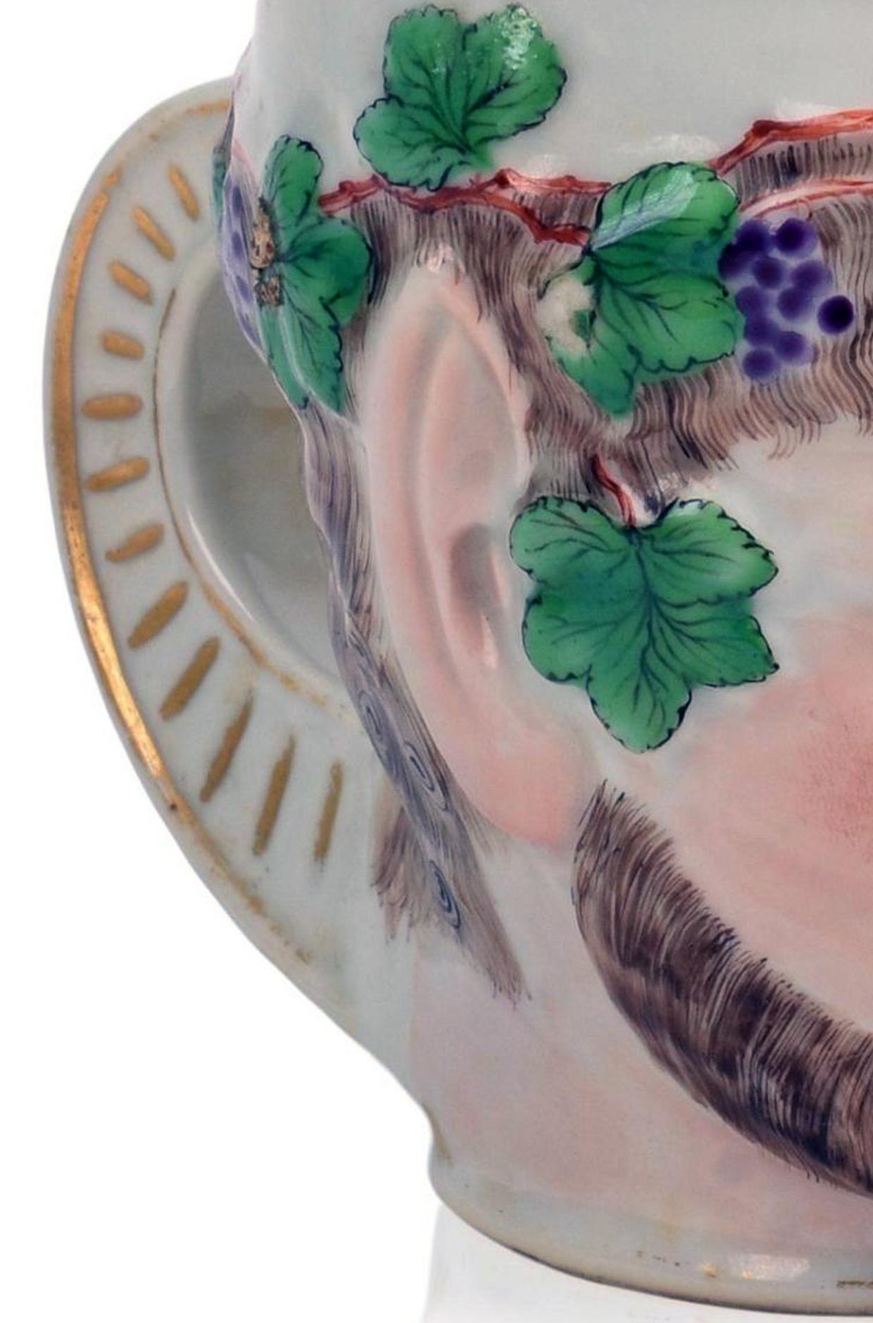 Chinesisches Export-Porzellan Bacchus-Becher nach Derby-Porzellan im Angebot 4