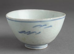 Chinese Export Porcelain Blue and White Teacup