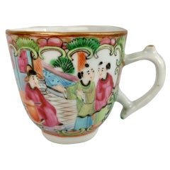 Tasse à café en porcelaine d'exportation chinoise:: Famille Verte:: Qianlong:: 1760-1780