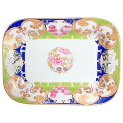 Chinese Export Porcelain Dish or Small Rectangular Platter