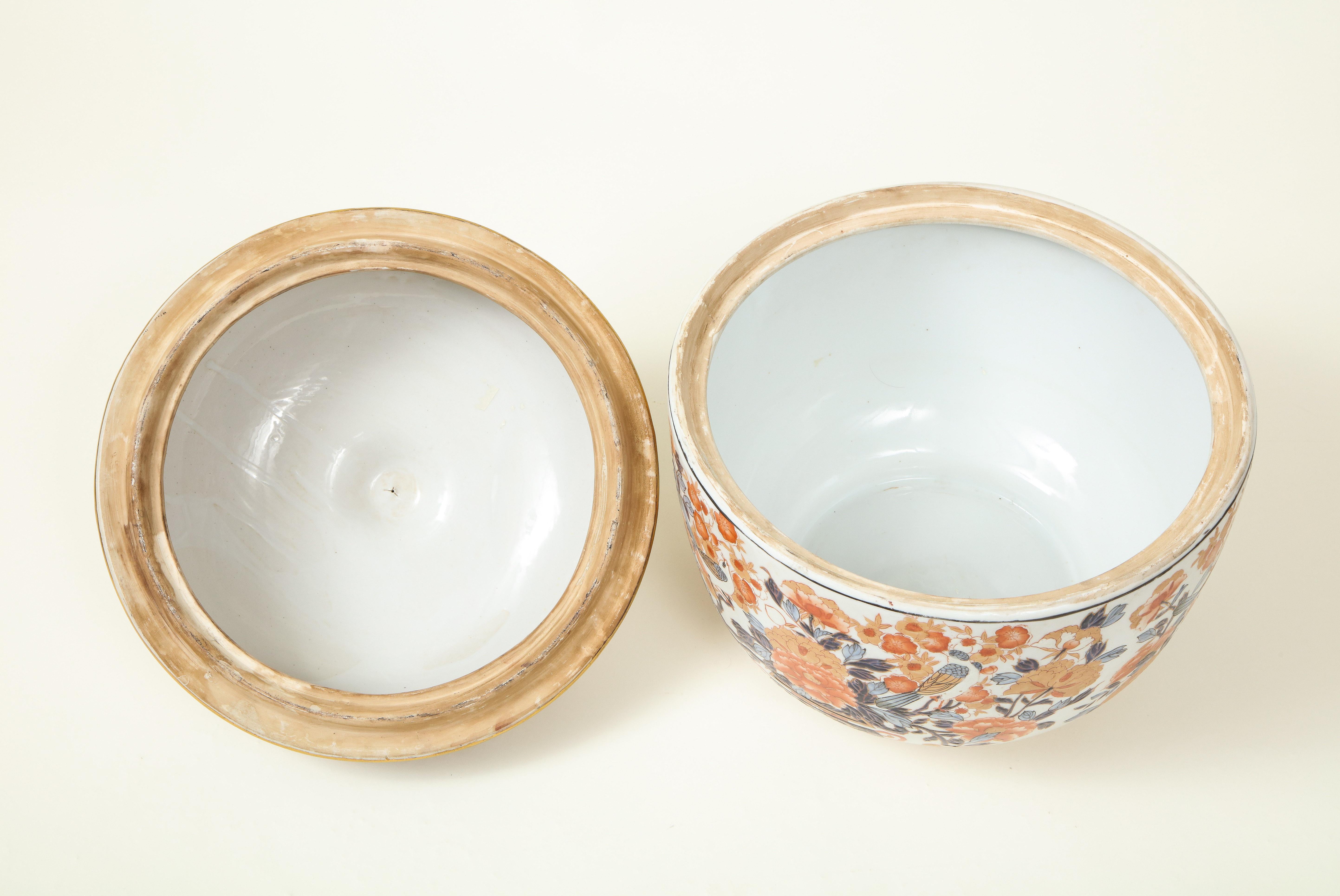 Chinese Export Porcelain Imari Covered Tureen 8