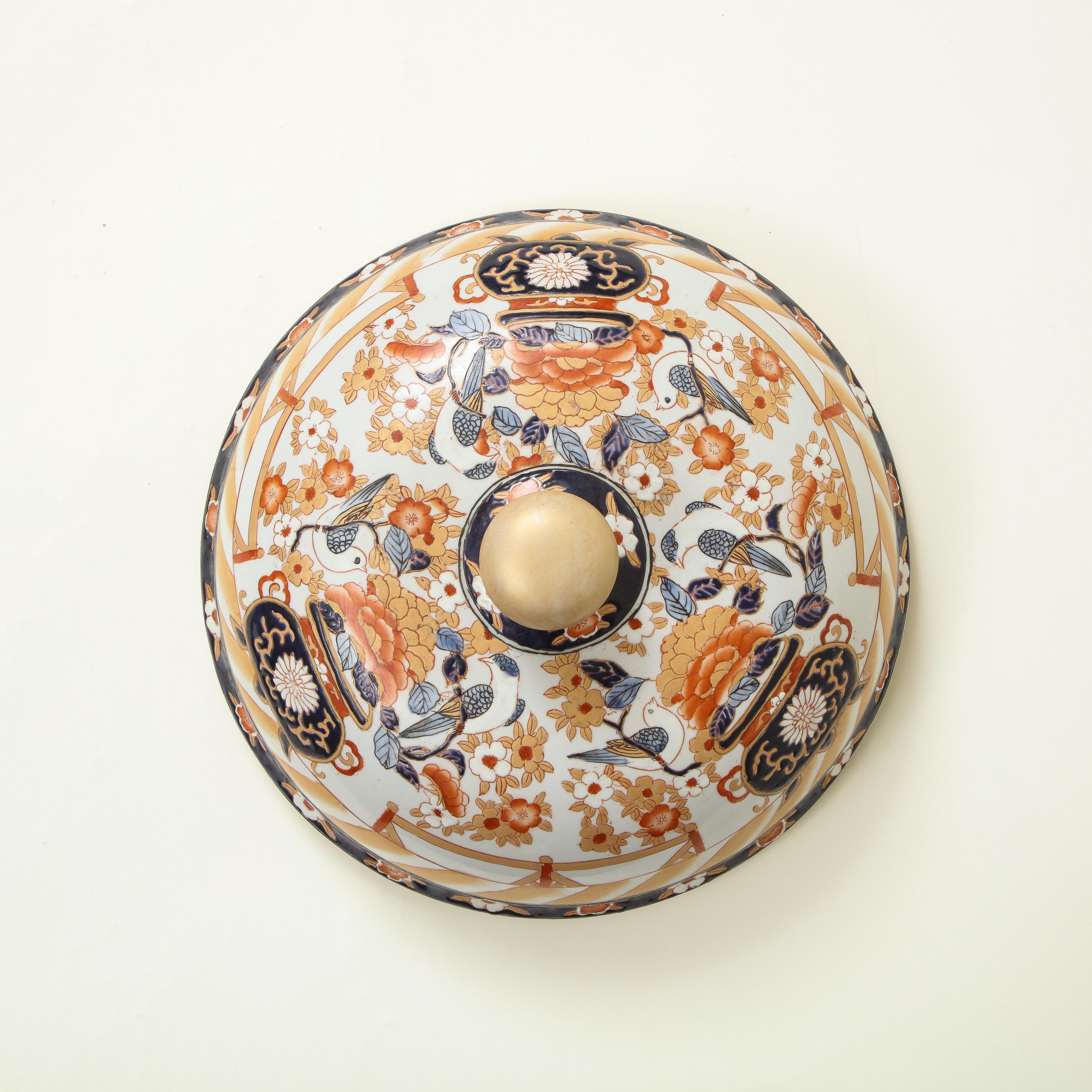 Chinese Export Porcelain Imari Covered Tureen 11