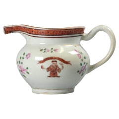Pot à lait en porcelaine d'exportation chinoise, A.I.C.