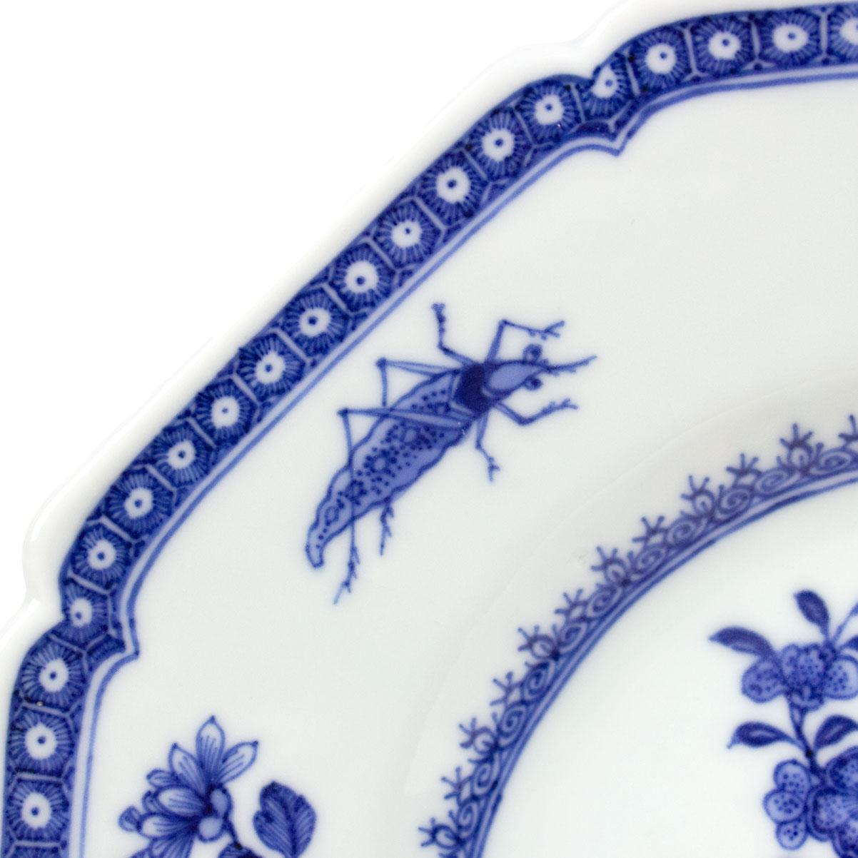 Chinese Export Porcelain Pair of Octogonal Platters, Qianlong '1736-1795' In Good Condition For Sale In Lisbon, PT