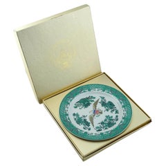 Chinese Export Porcelain Plate Reagan Bush Inauguration