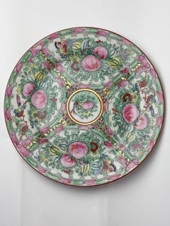 Chinese Export Porcelain Platter from Macao, 20th Century