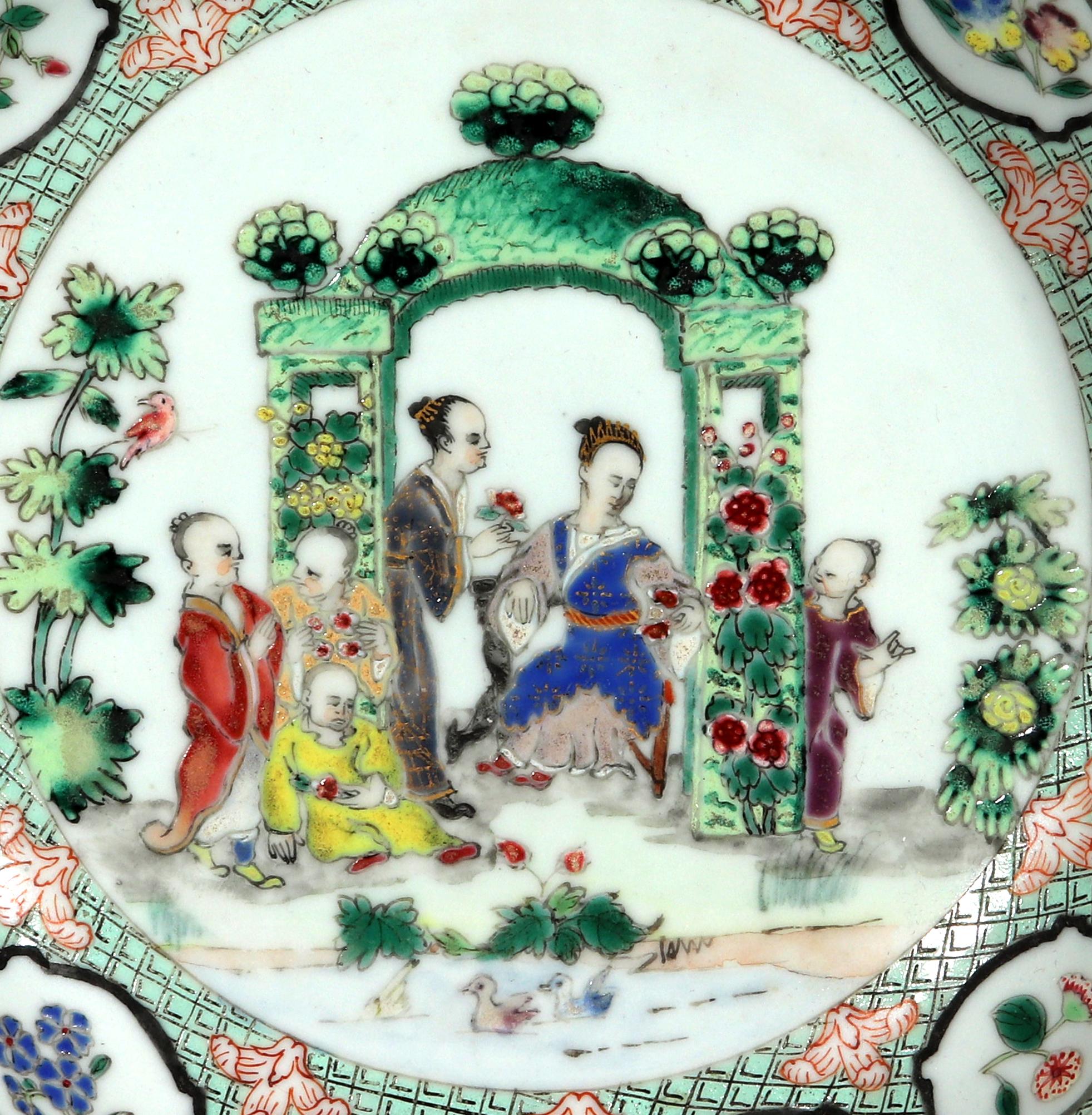Mid-18th Century Chinese Export Porcelain Pronk 