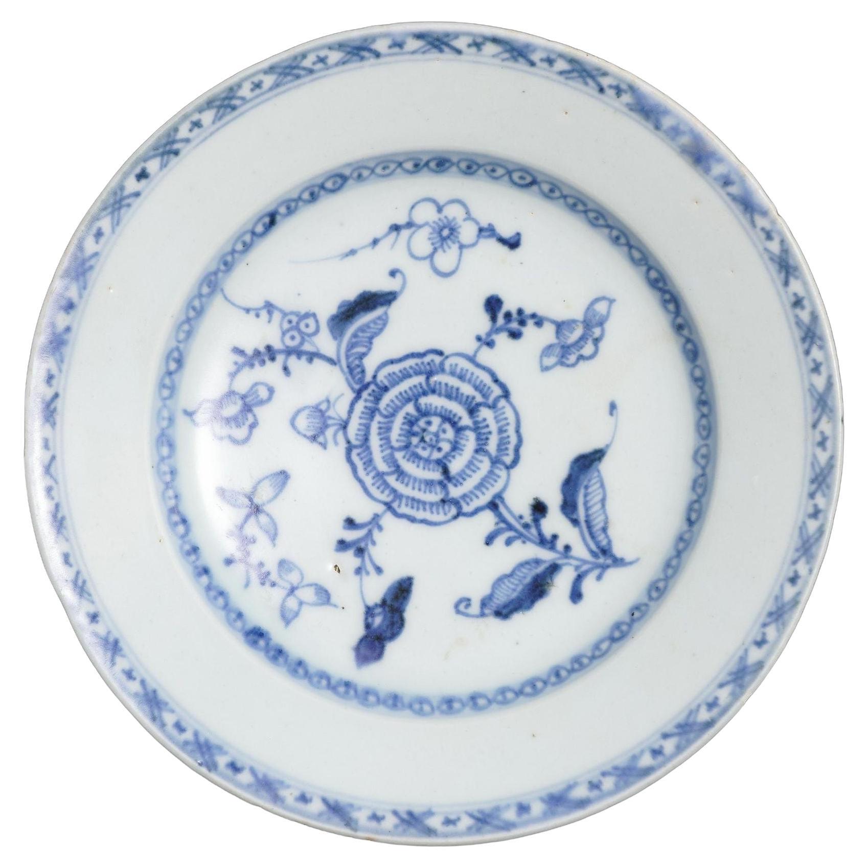 Soupe à bord en porcelaine d'exportation chinoise