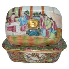 Chinese Export Serveware, Ceramics, Silver and Glass