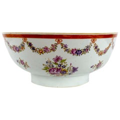 Chinese Export Porcelain Rounded Bowl, Qianlong, ‘1736-1795’