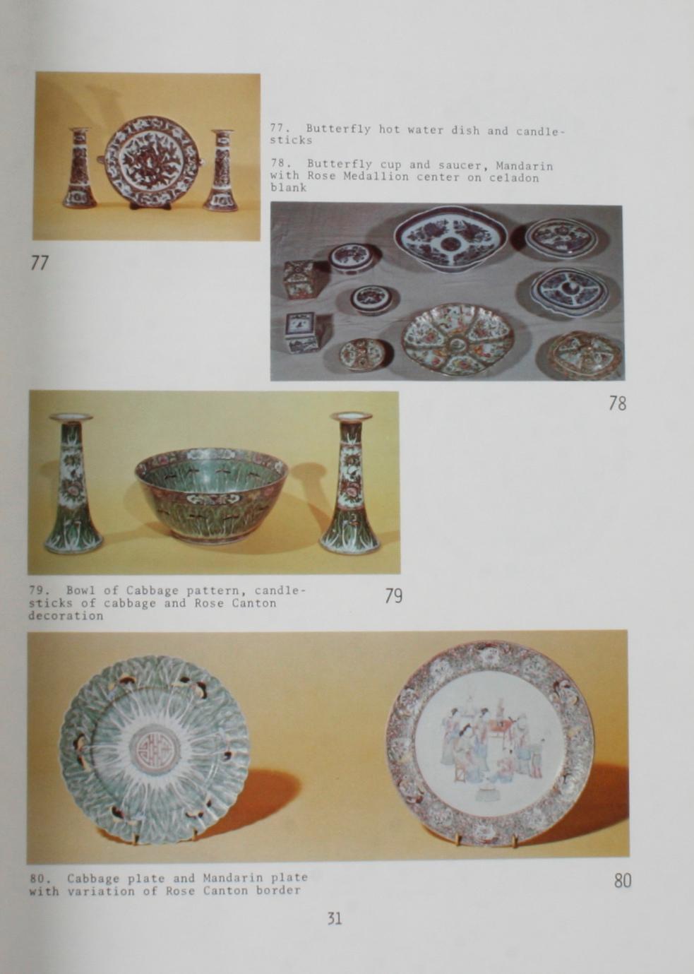 Chinese Export Porcelain, Standard Patterns and Forms, 1780-1880, First Edition In Excellent Condition For Sale In valatie, NY