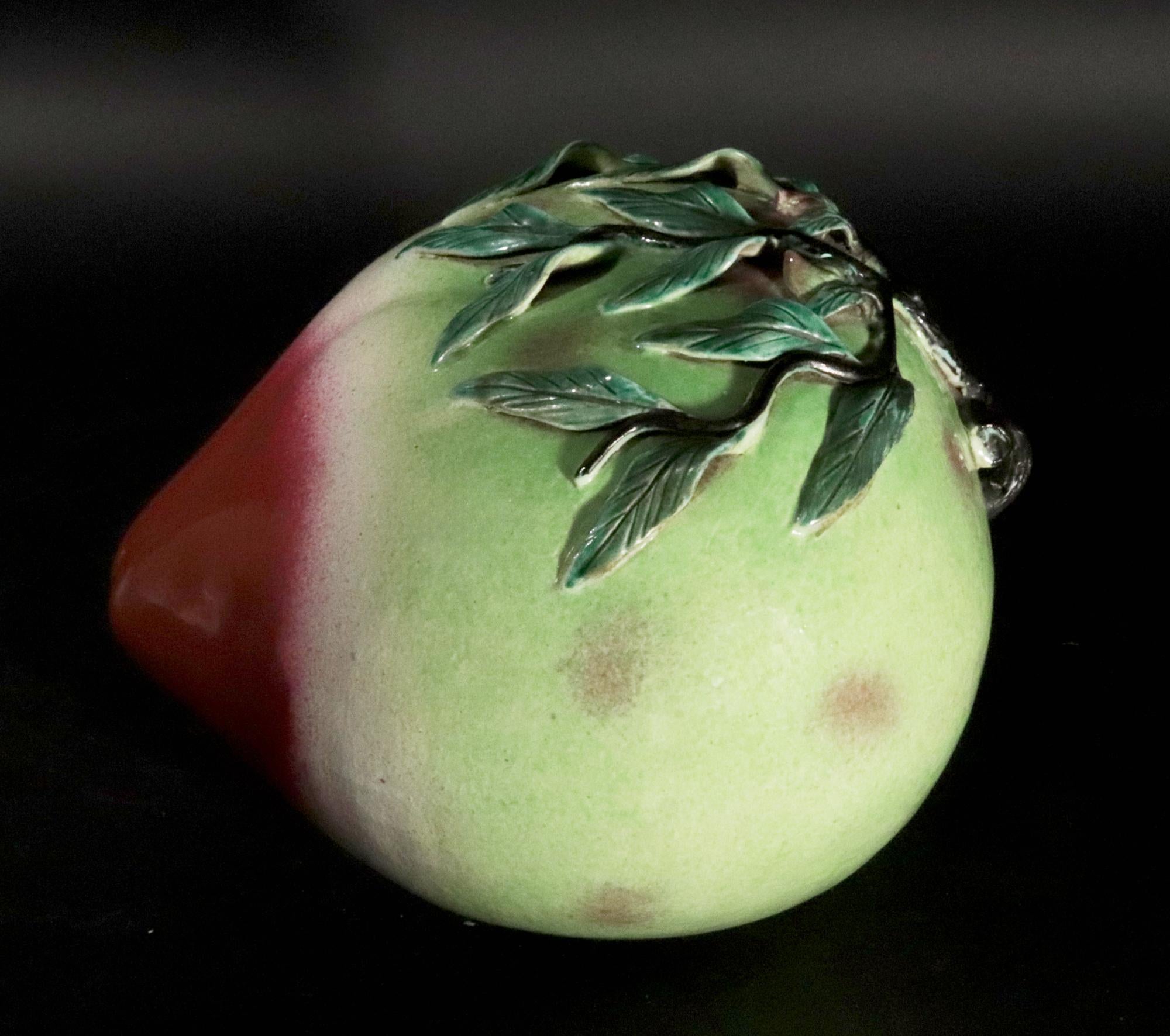 Chinesisches Export-Porzellan Trompe Giant L'oeil Pfirsich-Altar Obst im Angebot 9