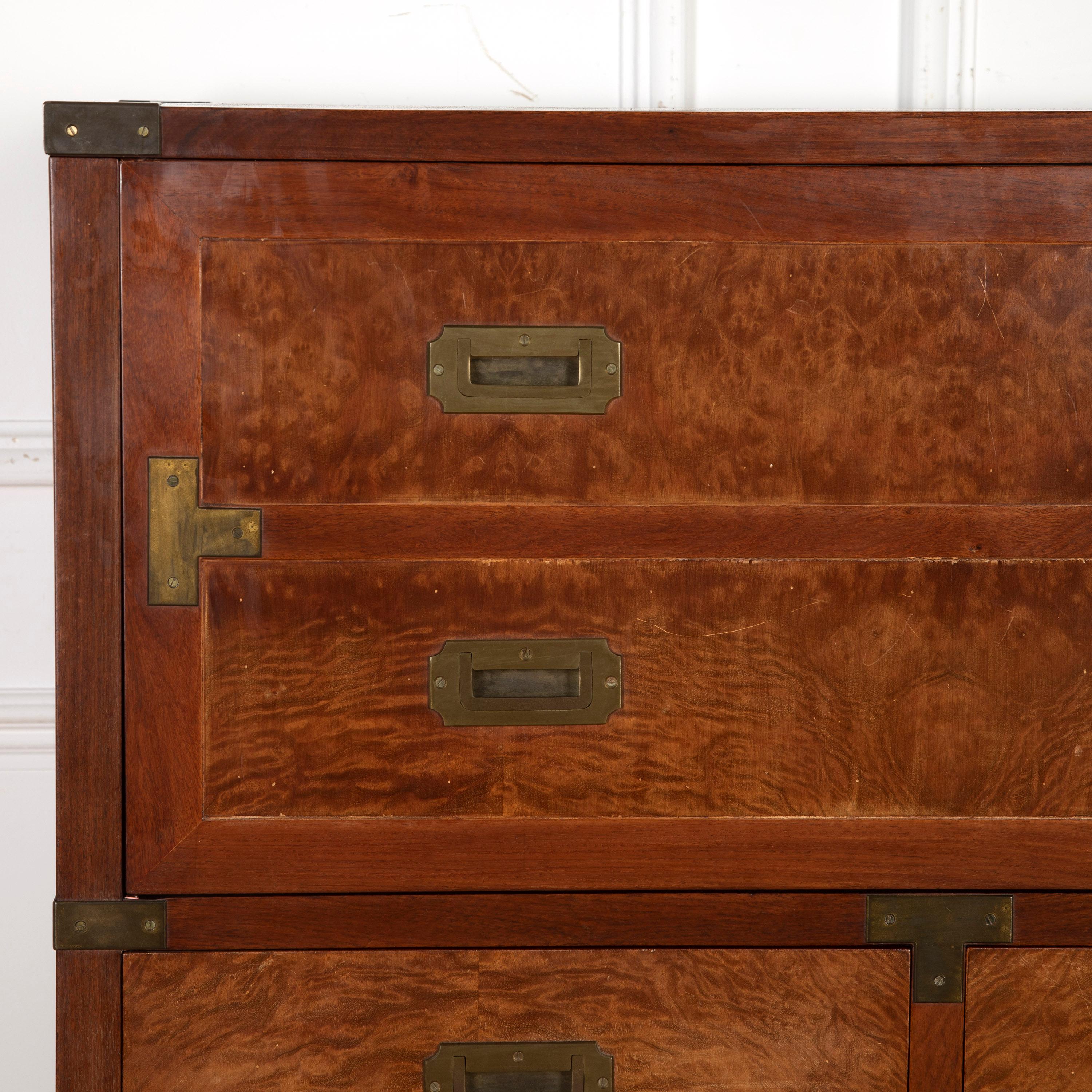 Wood Chinese Export Secretaire Chest For Sale