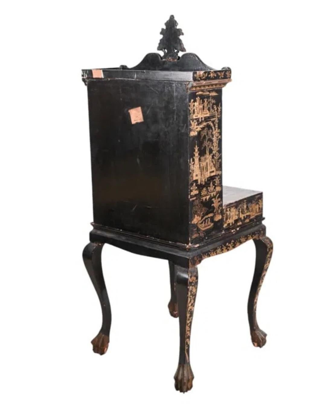 Chinese Export Sewing Bonheur-Du-Jour Cabinet For Sale 11