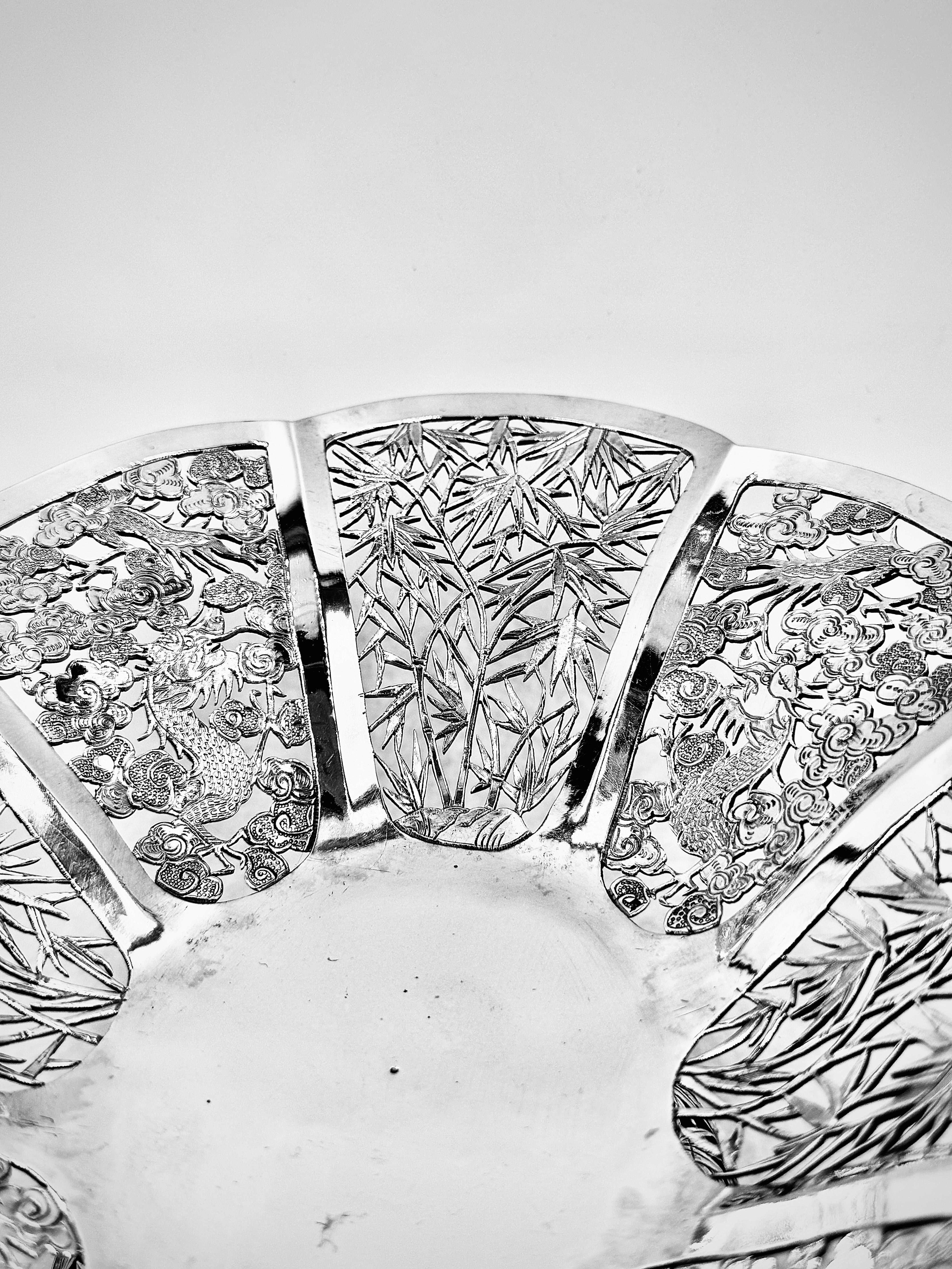Cesta de plata de exportación china en Bueno estado para la venta en London, GB