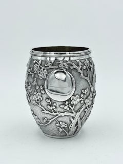Chinese Export Silver Beaker