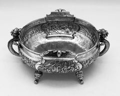 Chinese Export Silver Bowl