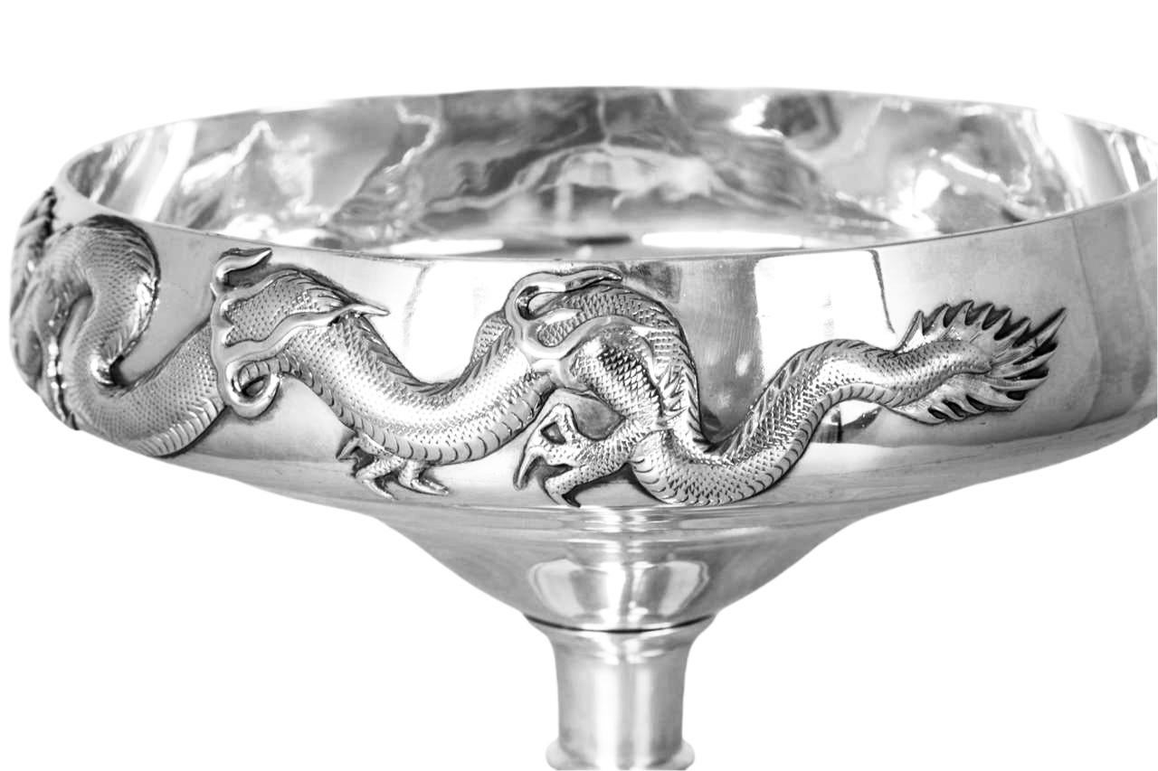 Chinois Bol en argent d'exportation chinois en vente