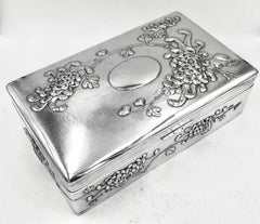 Chinese Export Silver Box