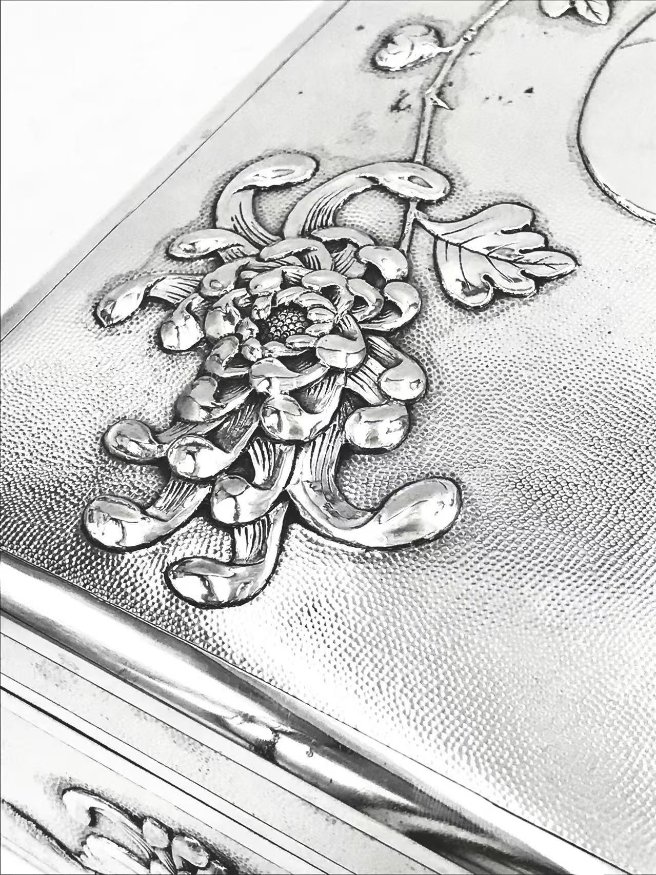 Caja de plata china de exportación en Bueno estado para la venta en London, GB