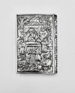 Chinese Export Silver Card Case