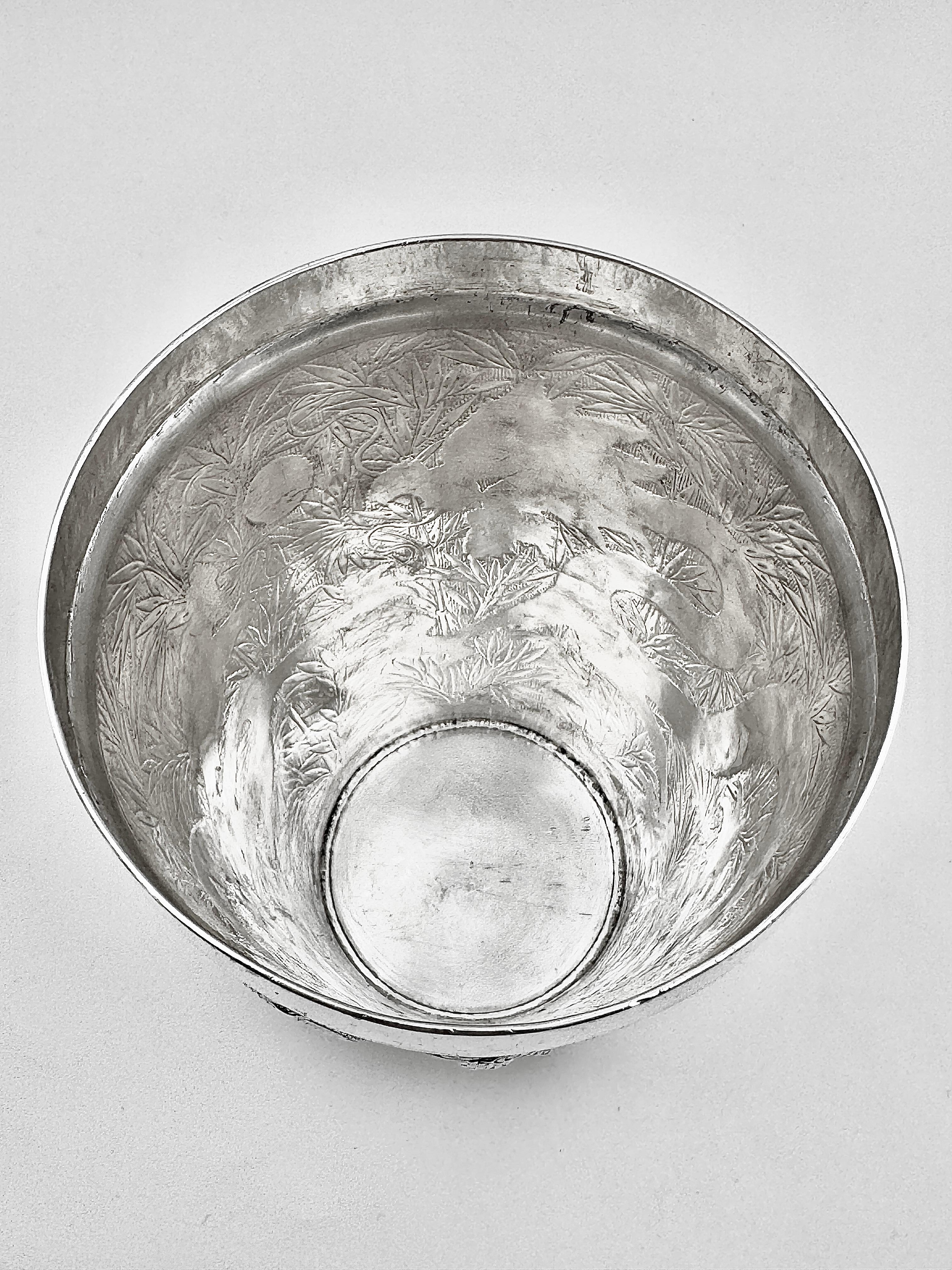Coctelera china de plata de exportación en venta 5