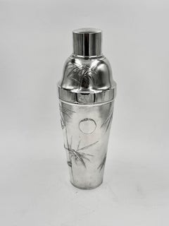 Chinese Export Silver Cocktail Shaker