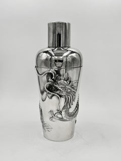 Coctelera china de plata de exportación