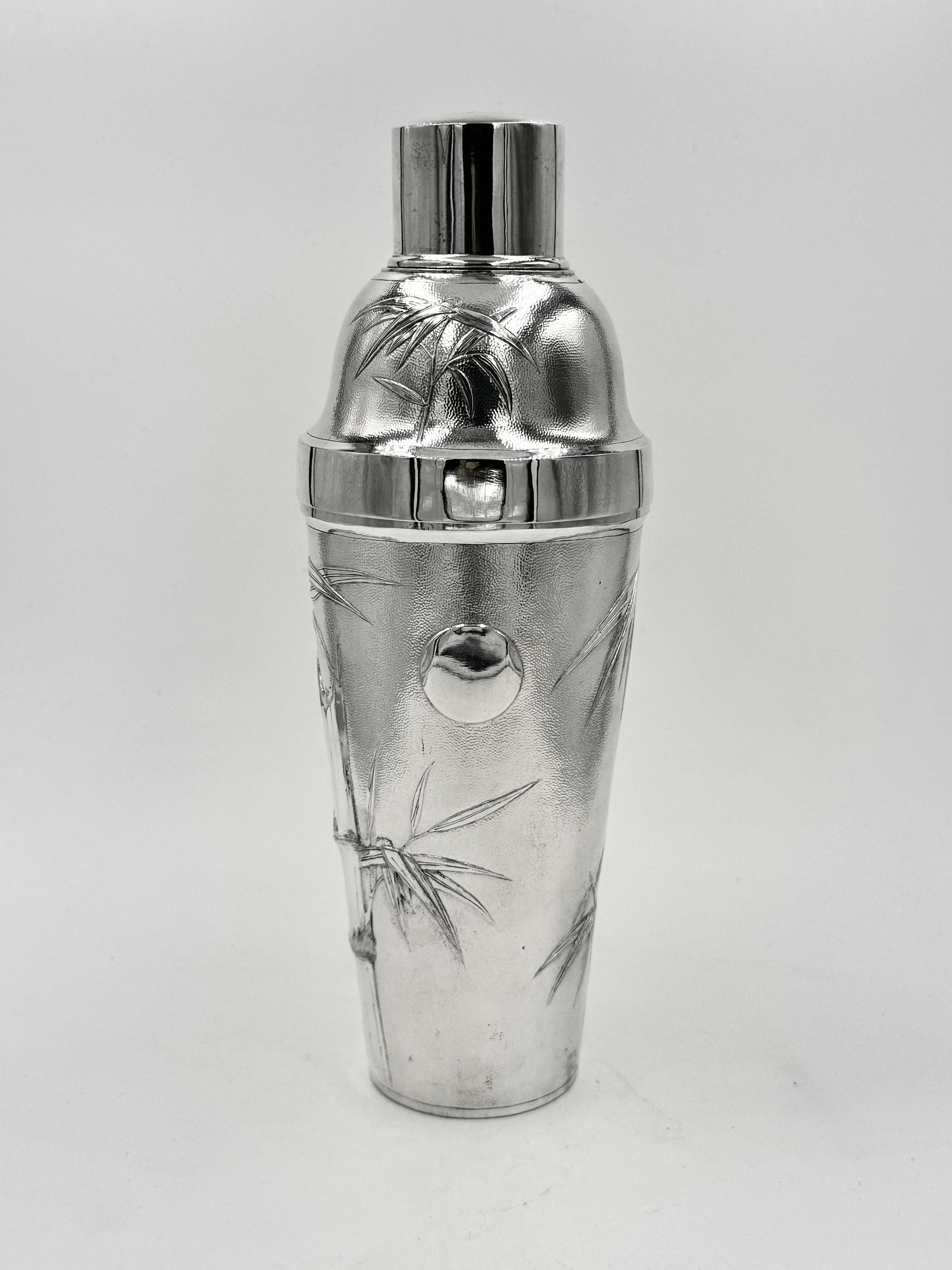 Coctelera china de plata de exportación Exportación china en venta