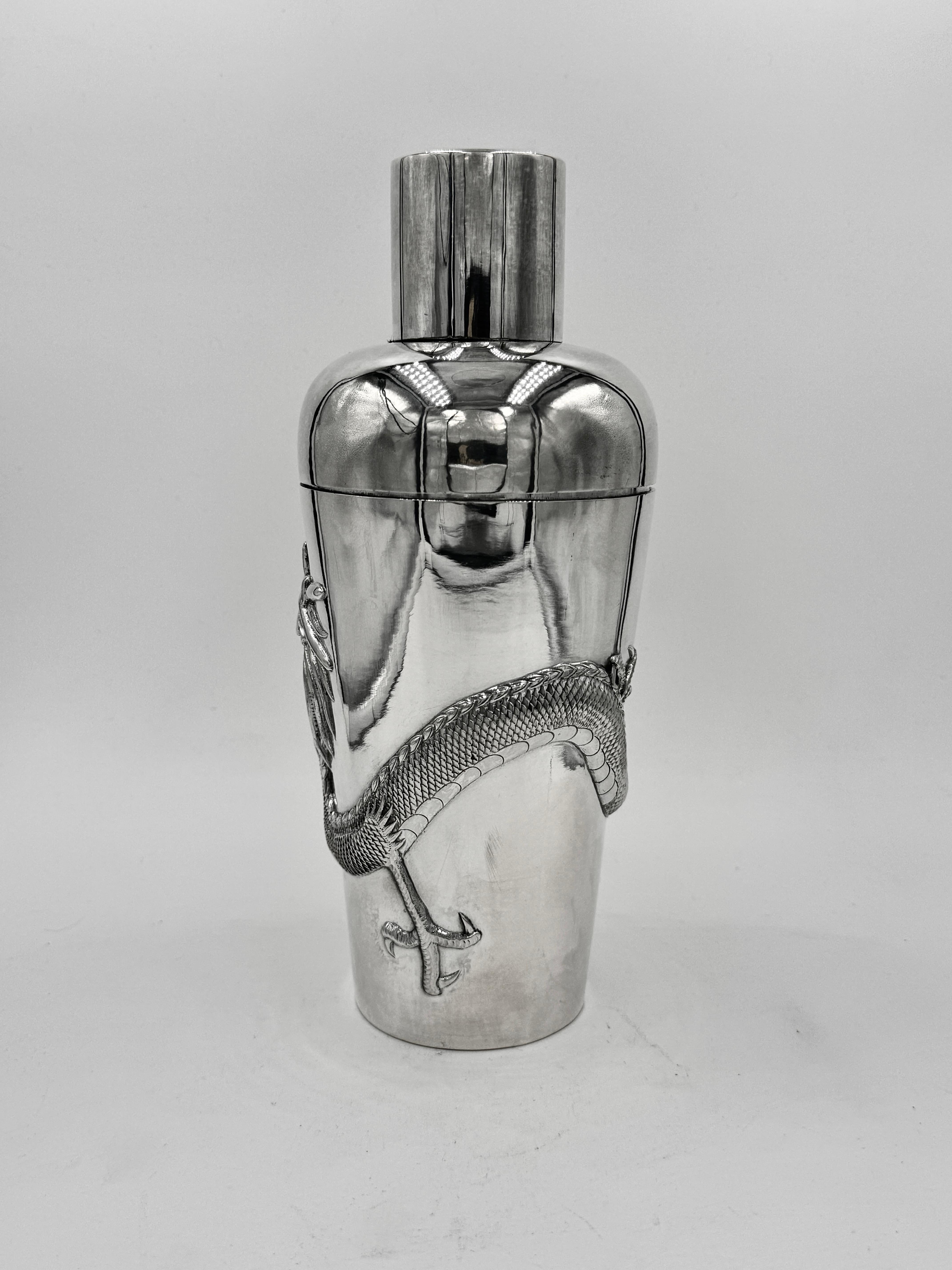 Exportation chinoise Shaker à cocktail en argent exporté de Chine en vente