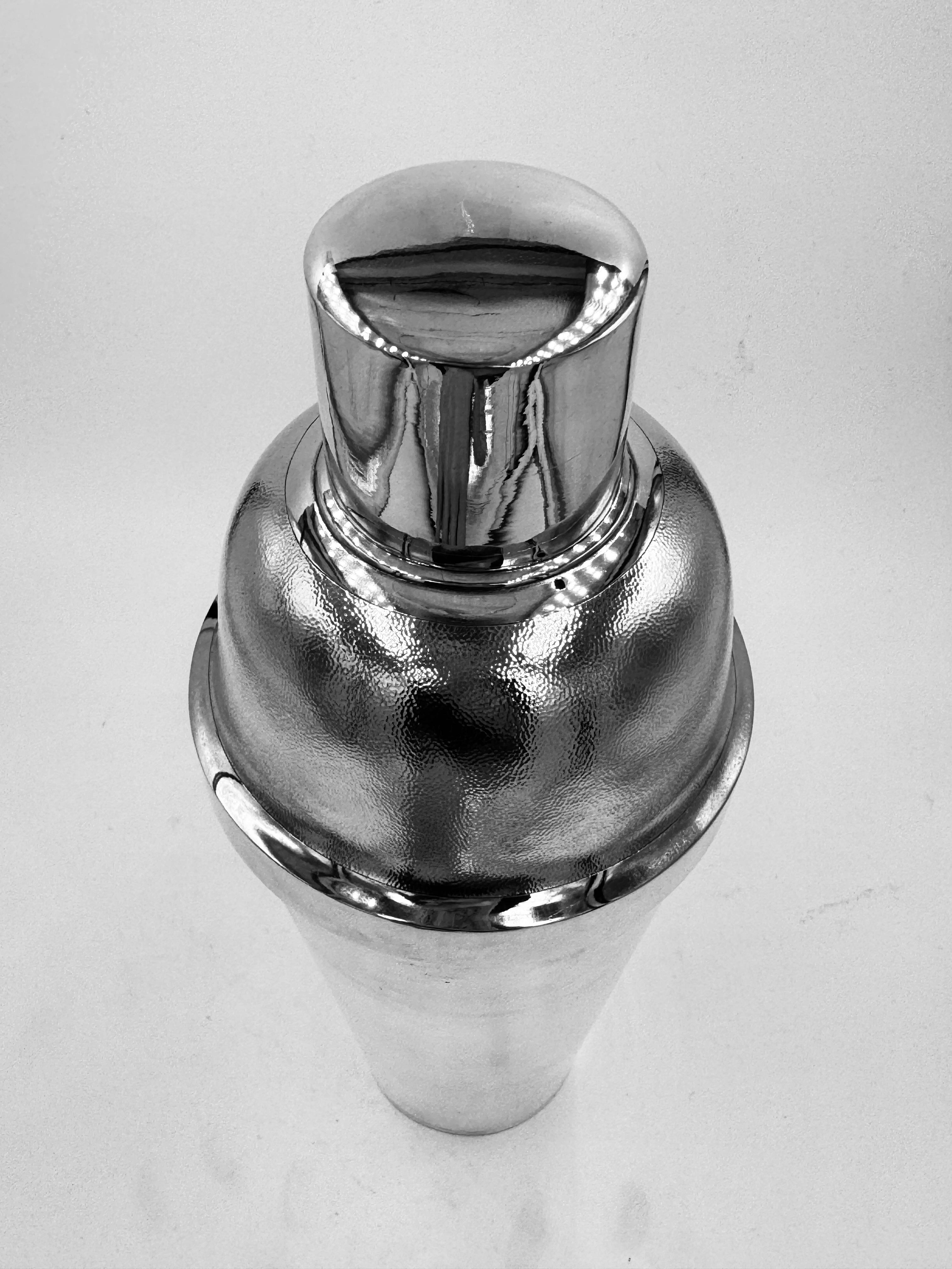 Cinese Shaker da cocktail cinese in argento in vendita