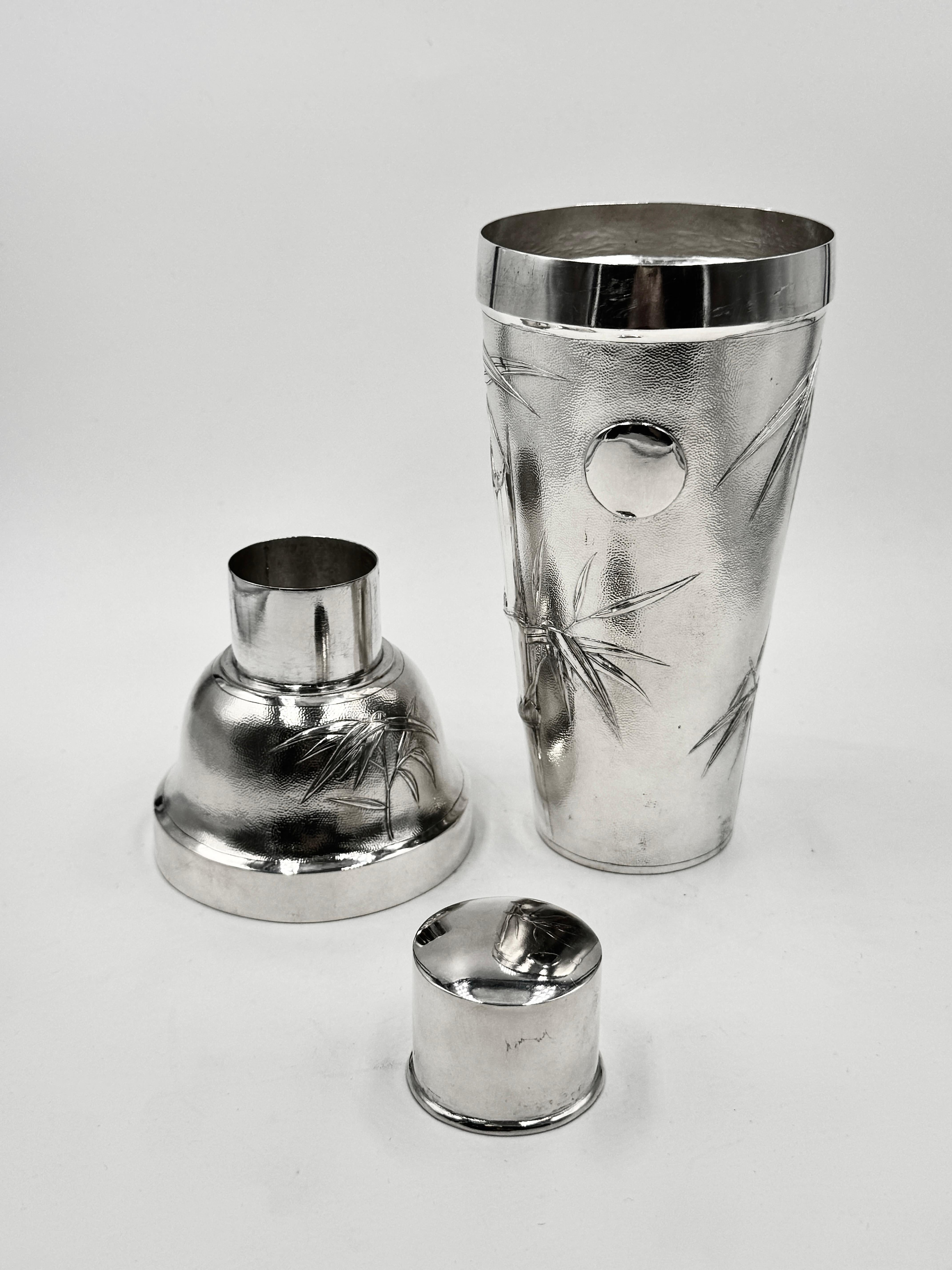 Coctelera china de plata de exportación en venta 2