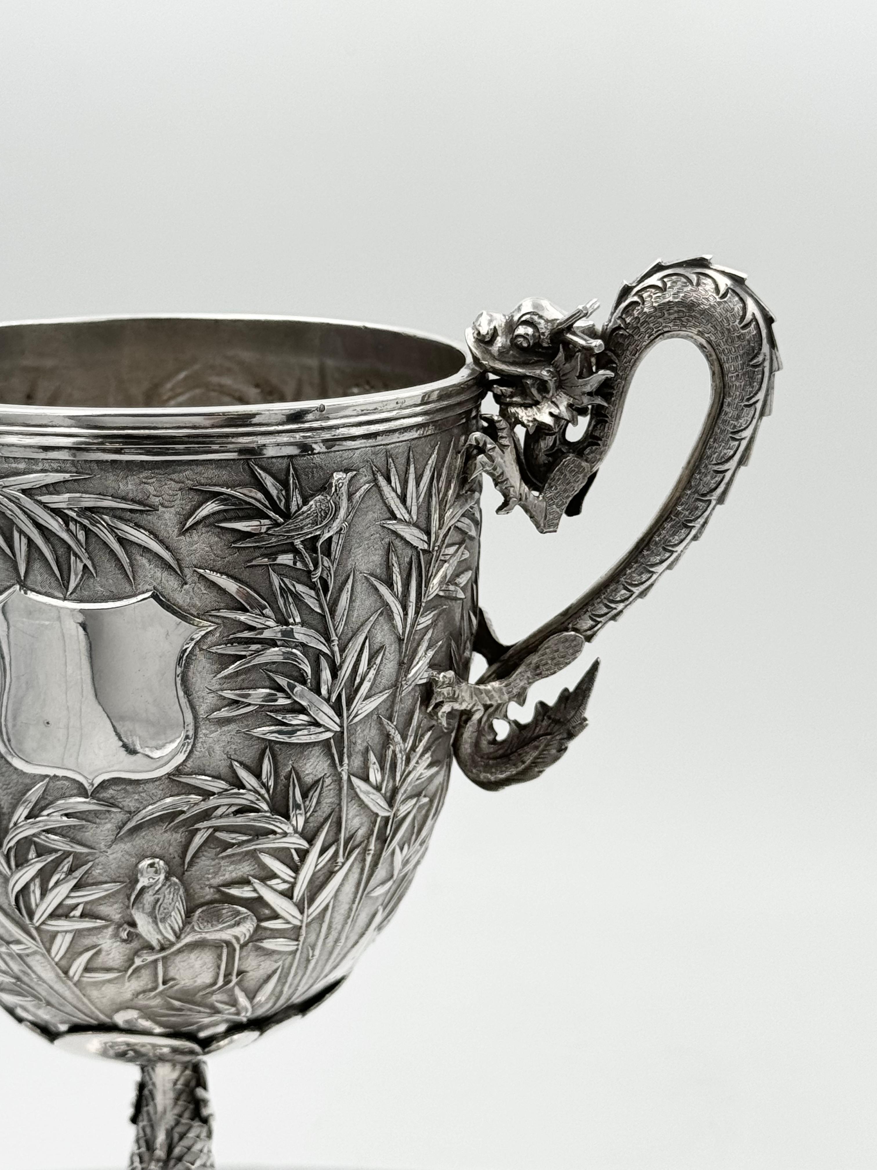 Chinese Export Silver Cup For Sale 6