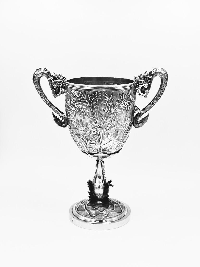 Chinese Export Silver Cup For Sale 6