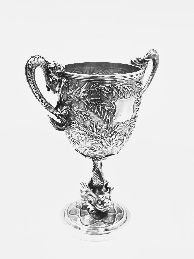 Chinese Export Silver Cup For Sale 7