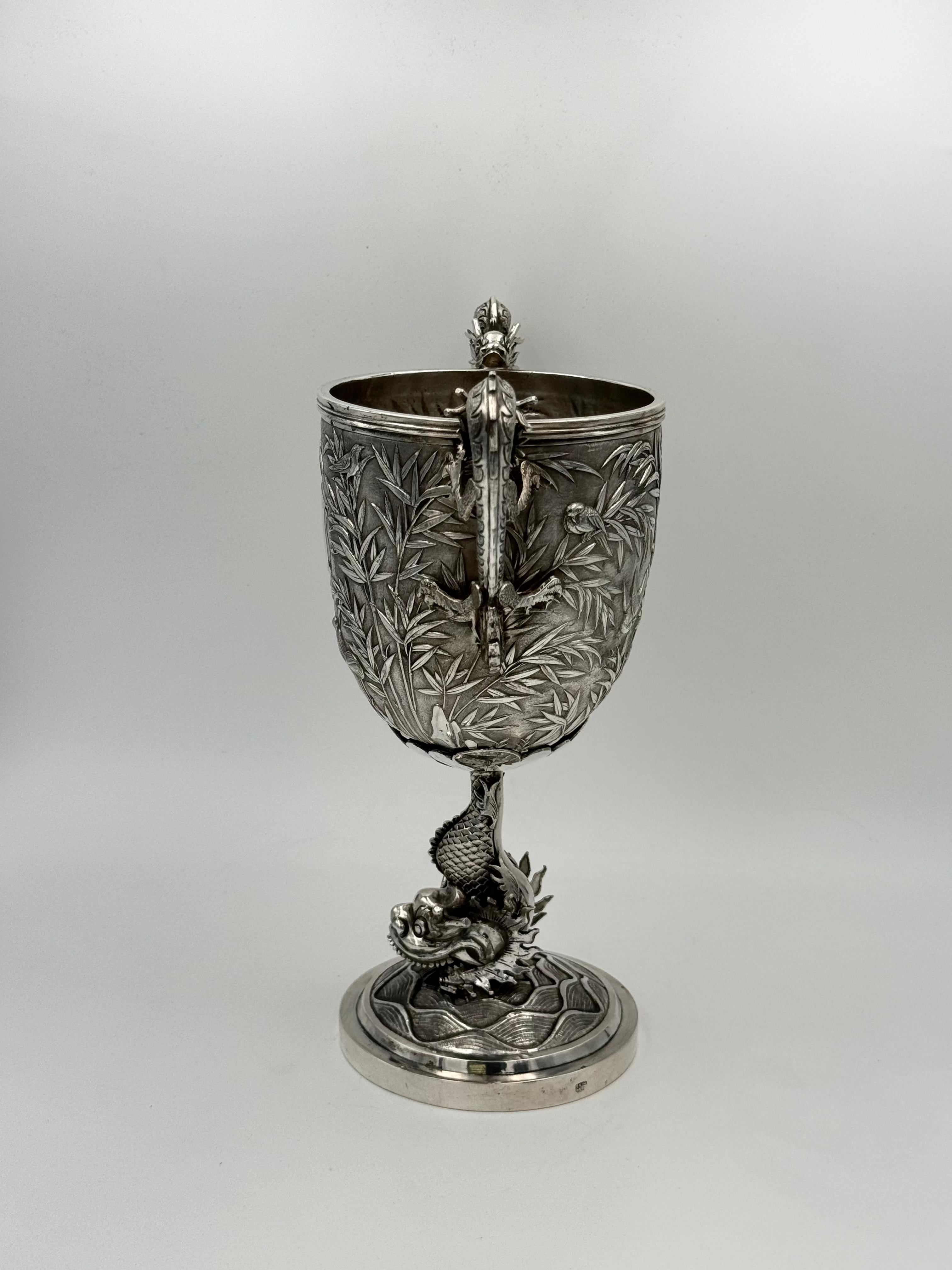 Chinese Export Silver Cup For Sale 1