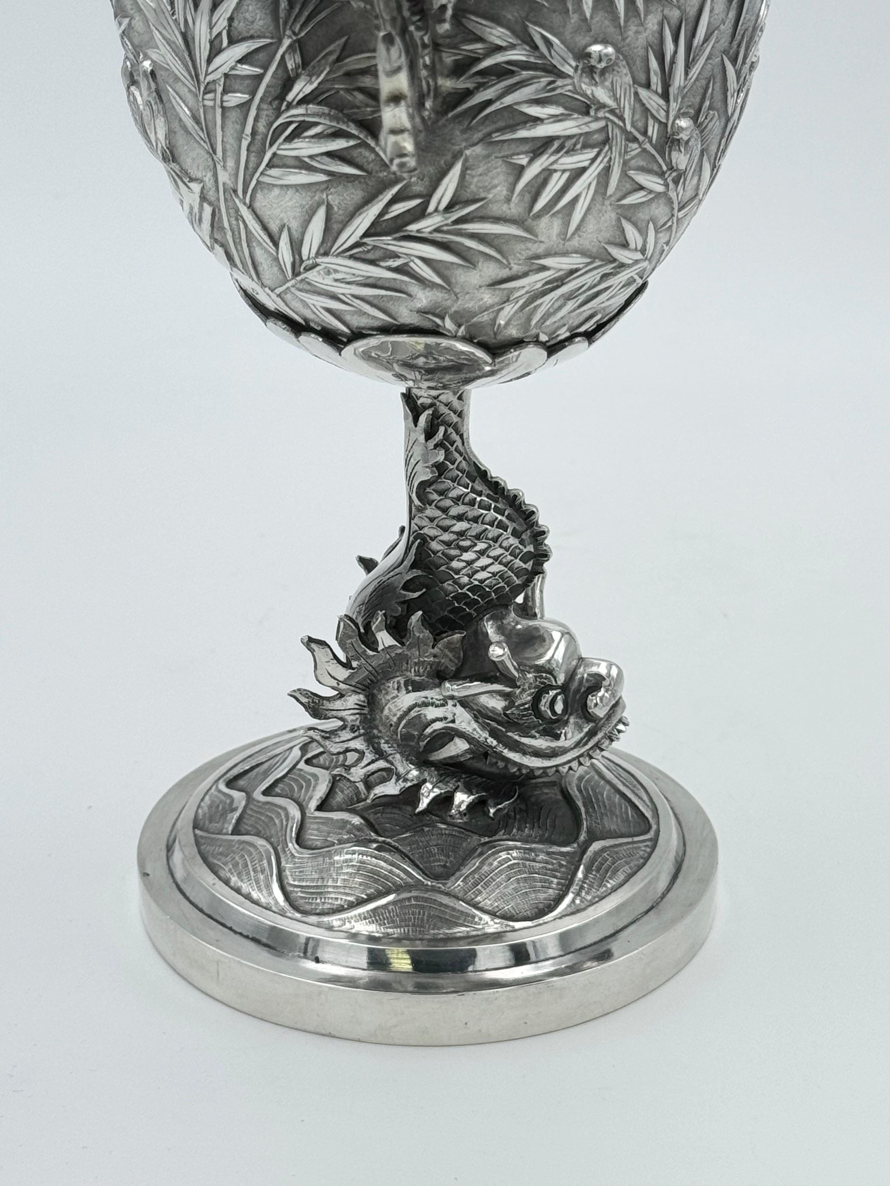 Chinese Export Silver Cup For Sale 4