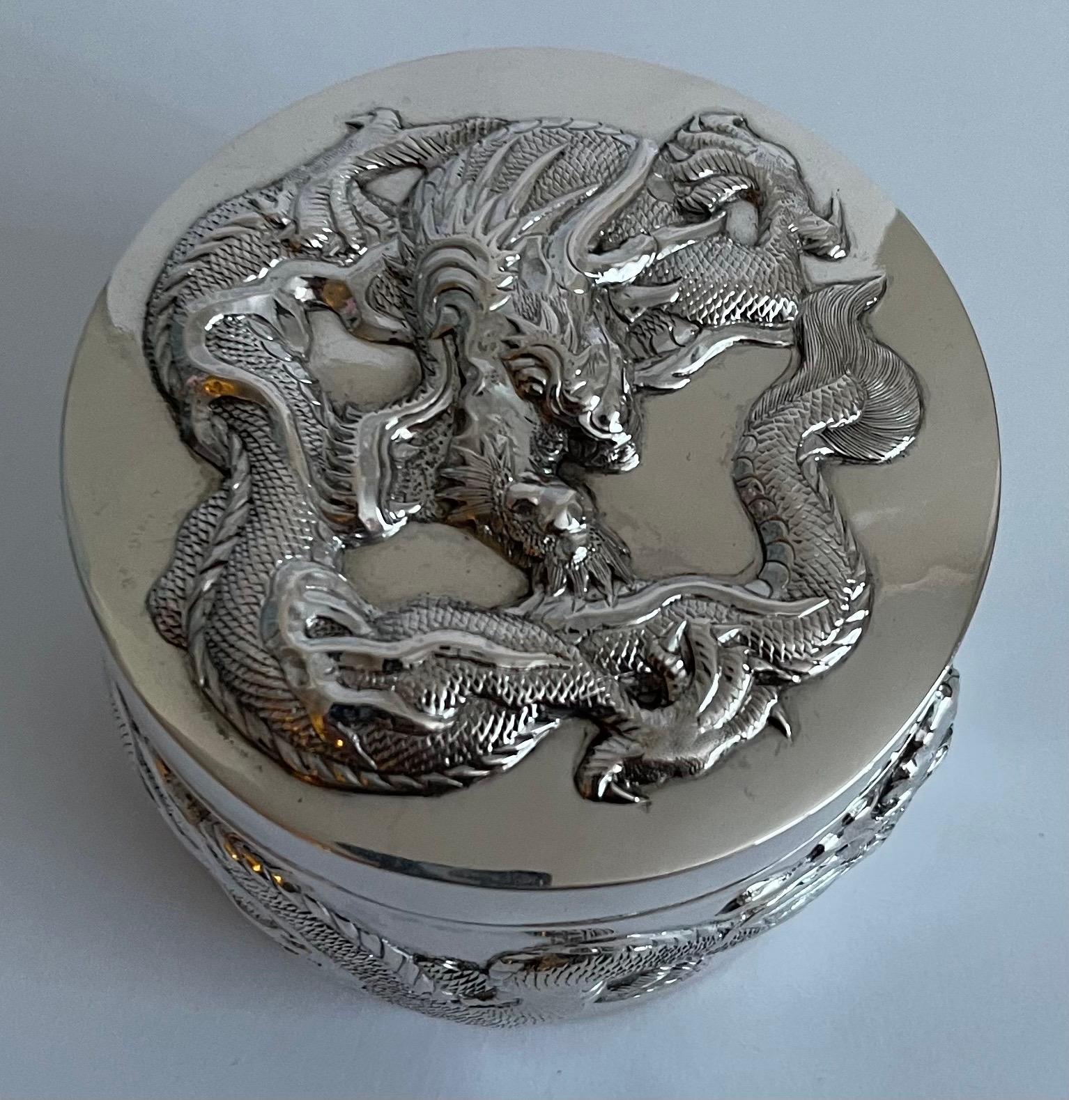 chinese dragon box