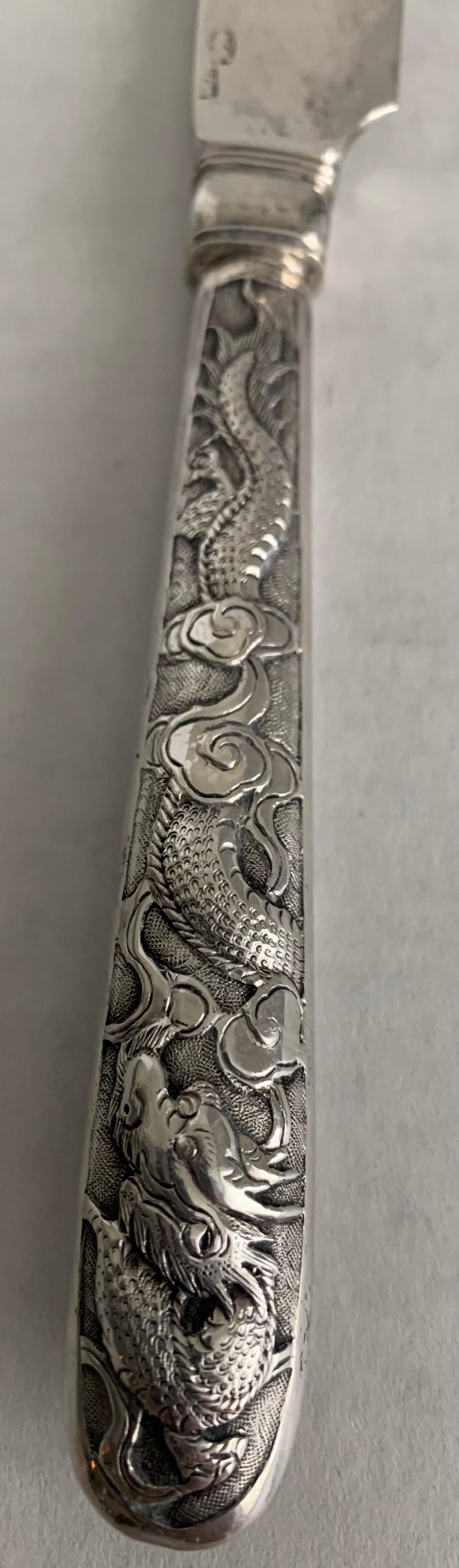 china knife dragon
