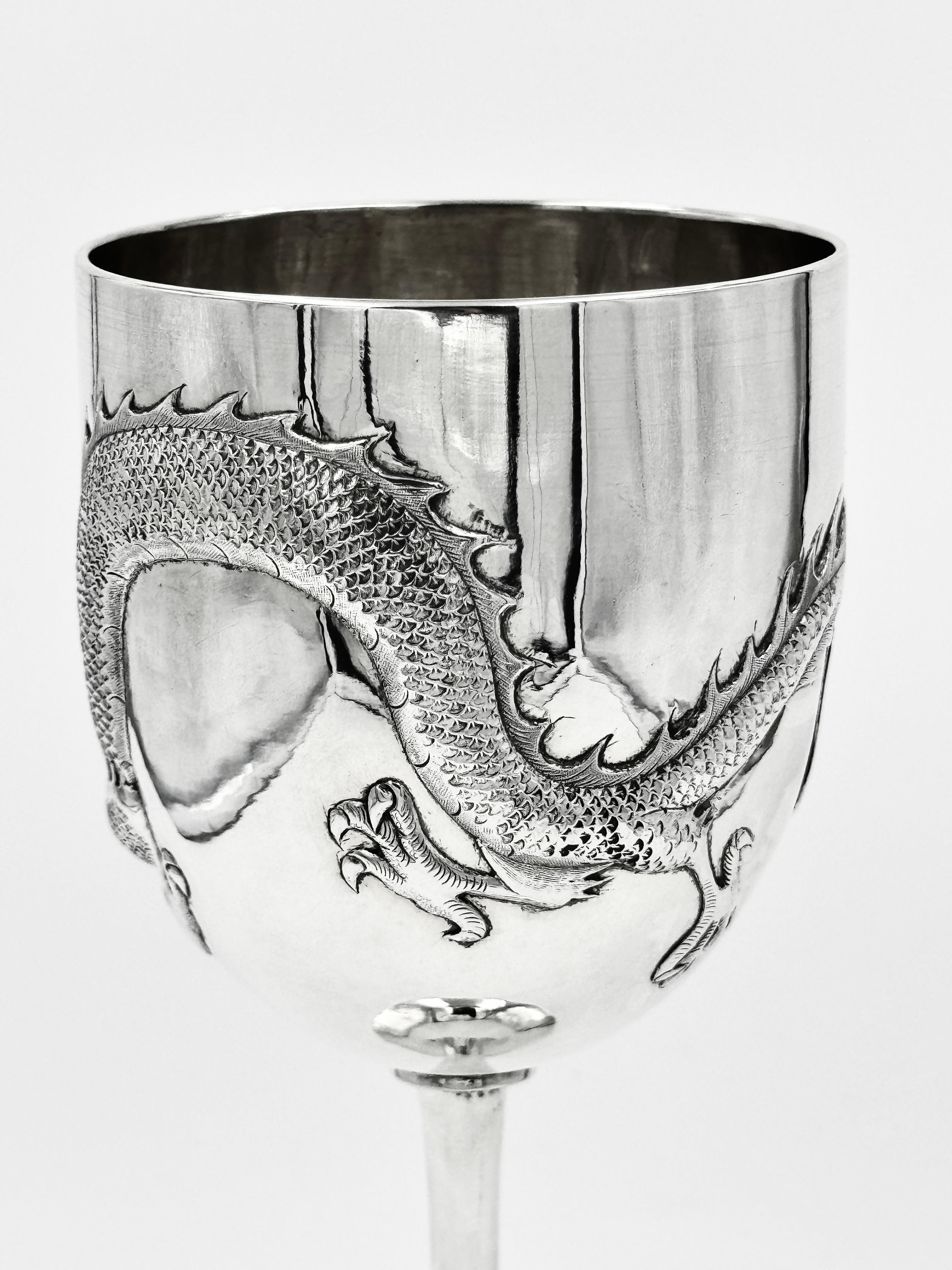 Copa china de plata de exportación en Bueno estado para la venta en London, GB