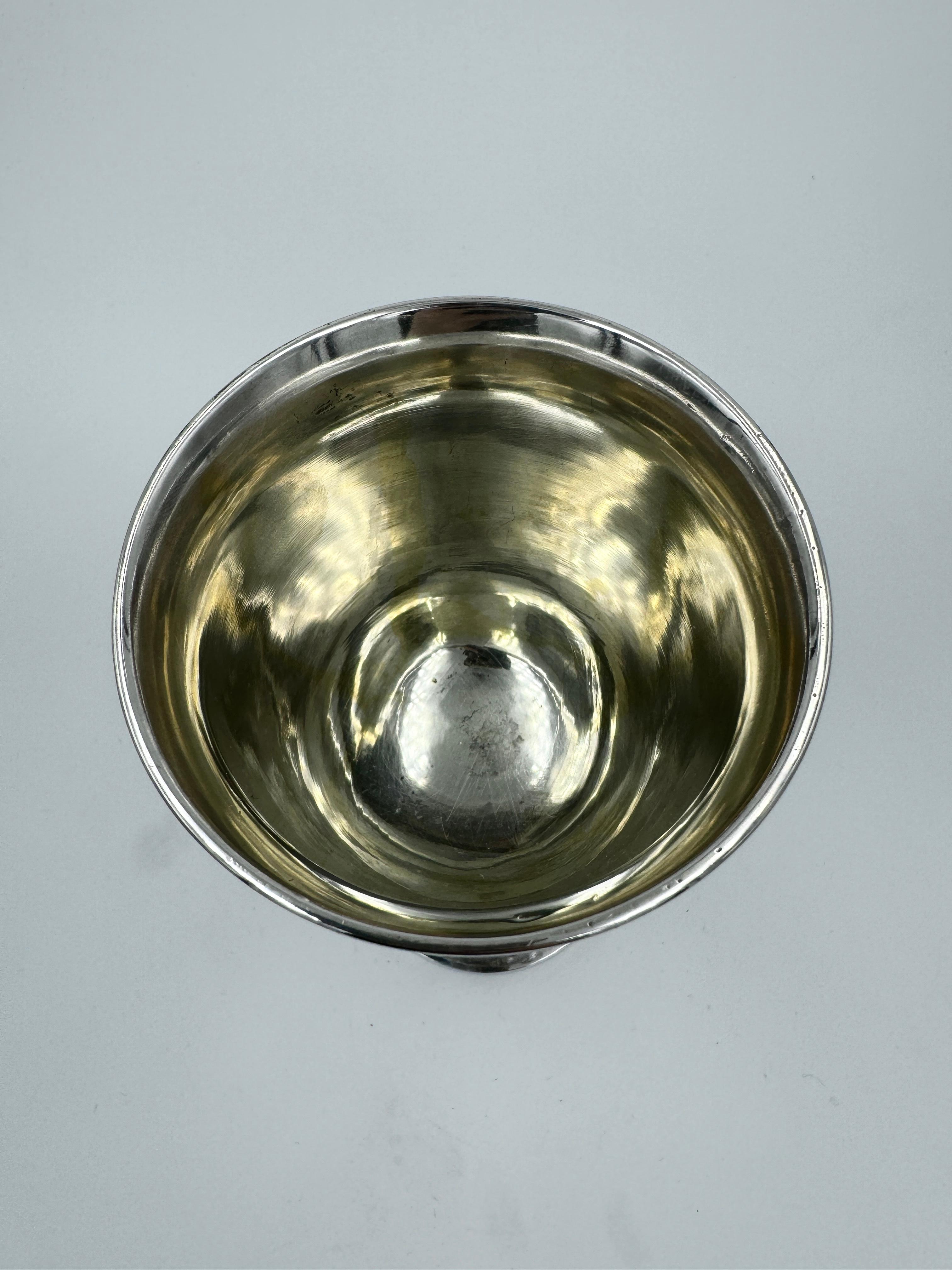 Chinese Export Silver Goblet For Sale 3