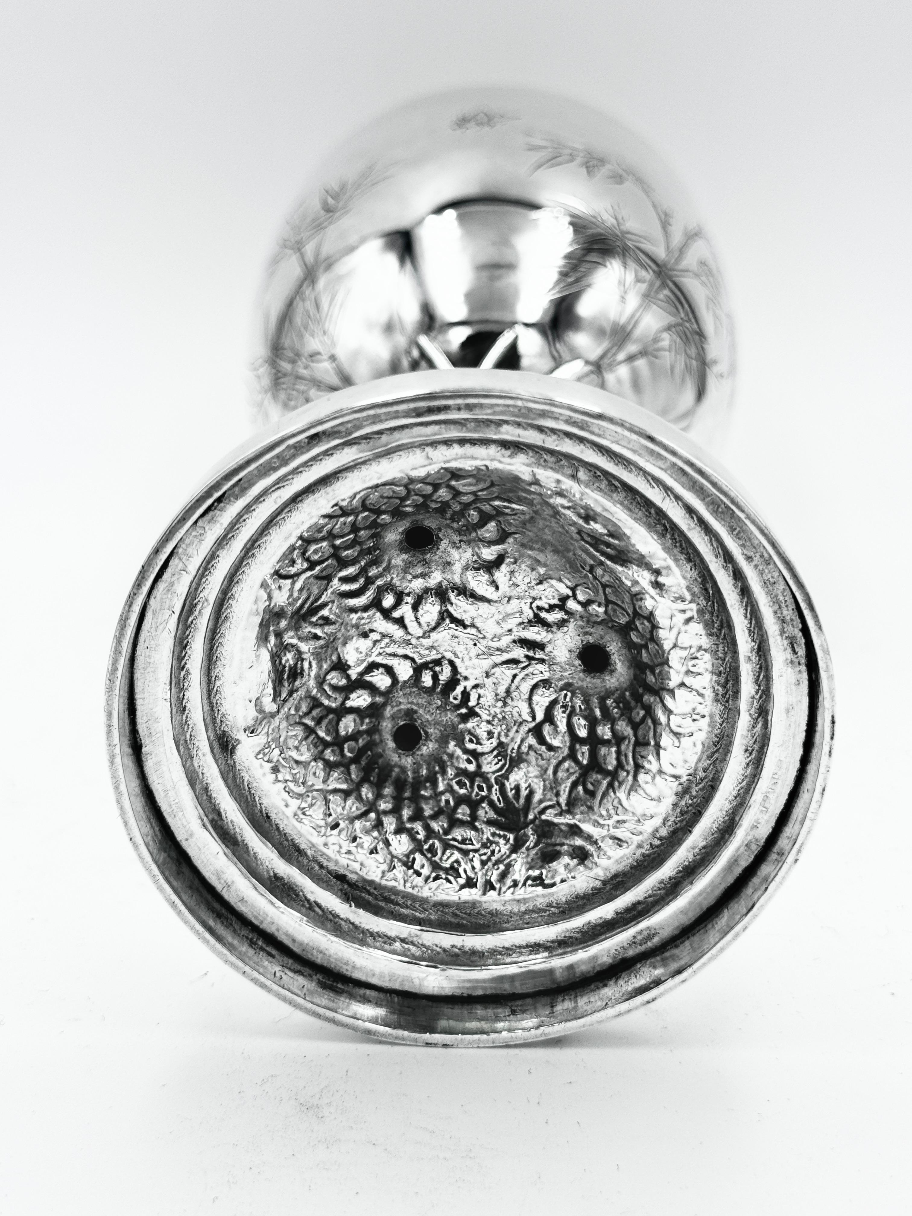 Copa china de plata de exportación en venta 2