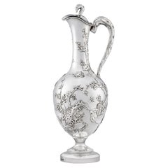 Used Chinese Export Silver Jug